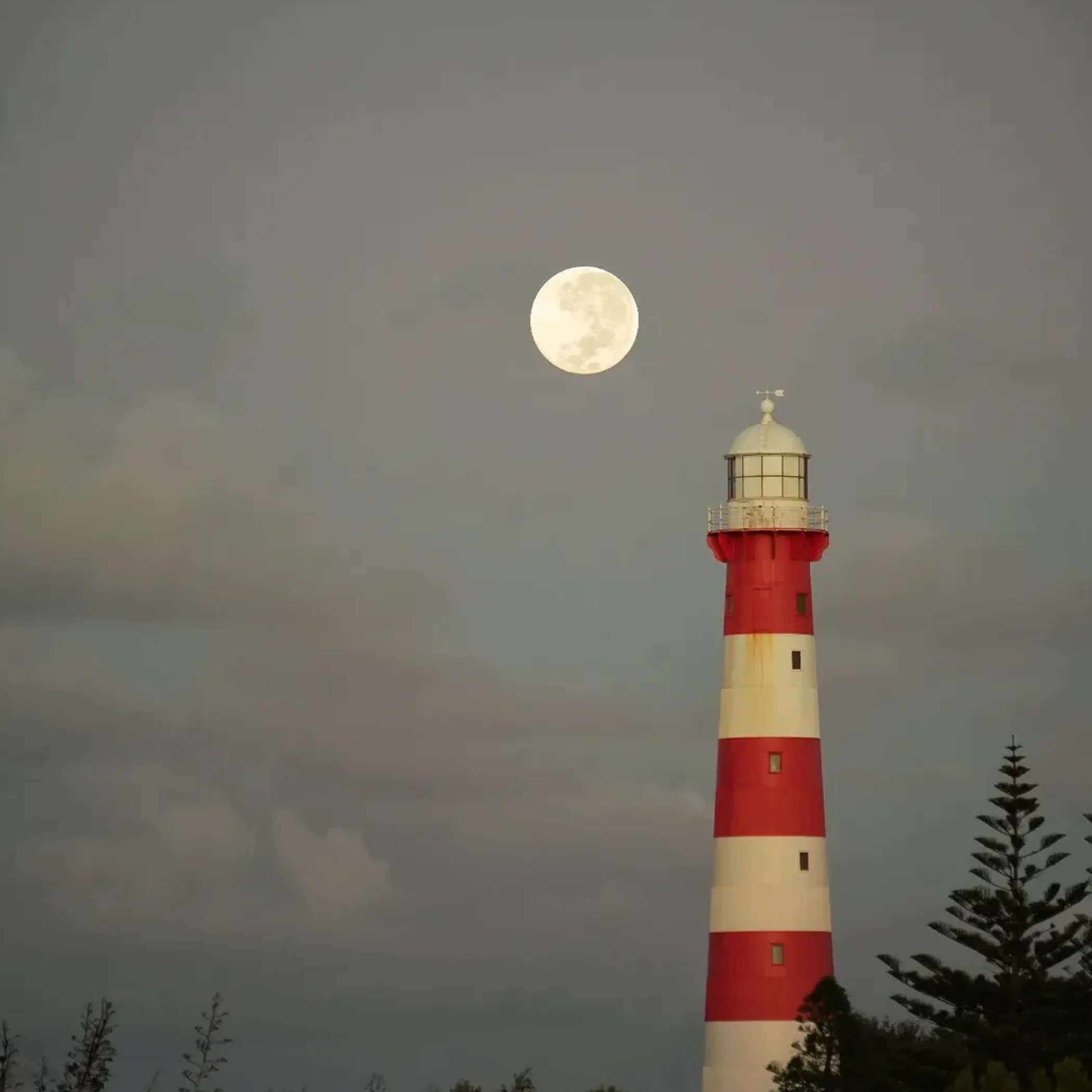 point moore lighthouse against clear sky