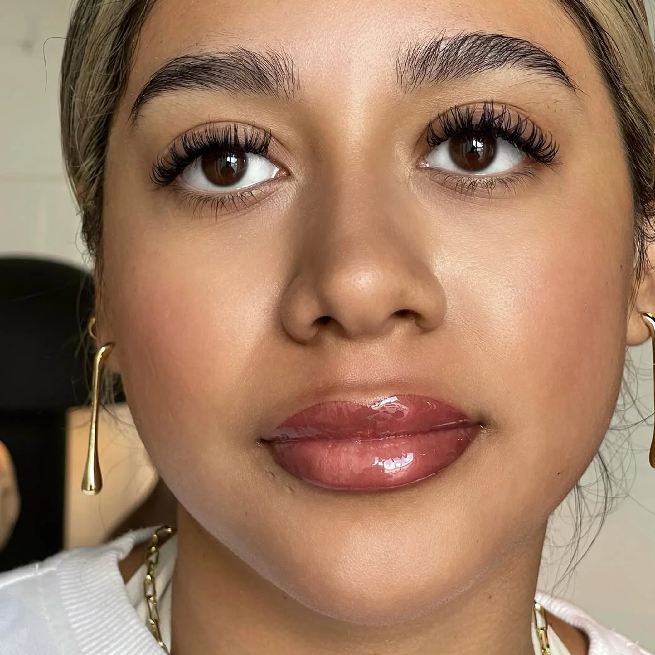 subtle lip color and definition