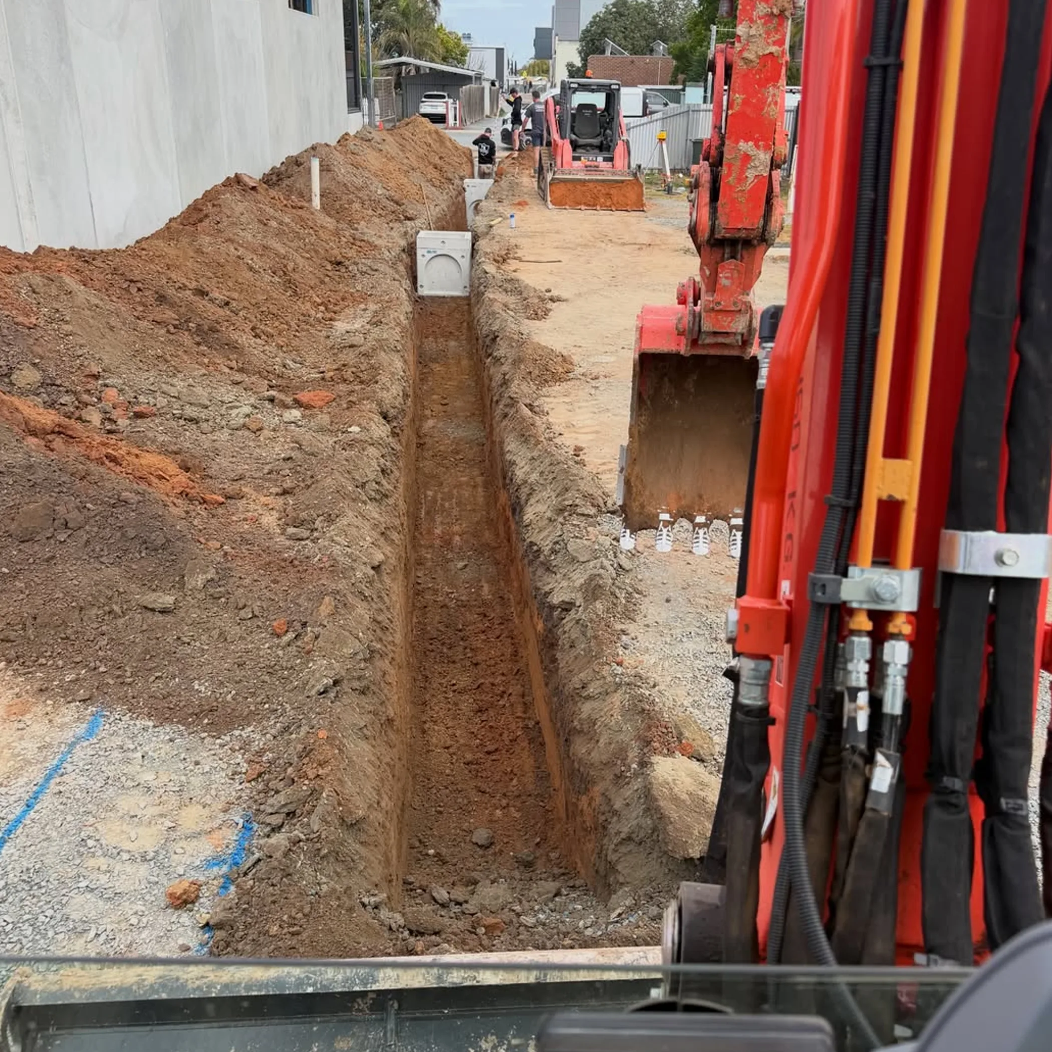 stormwater drainage construction