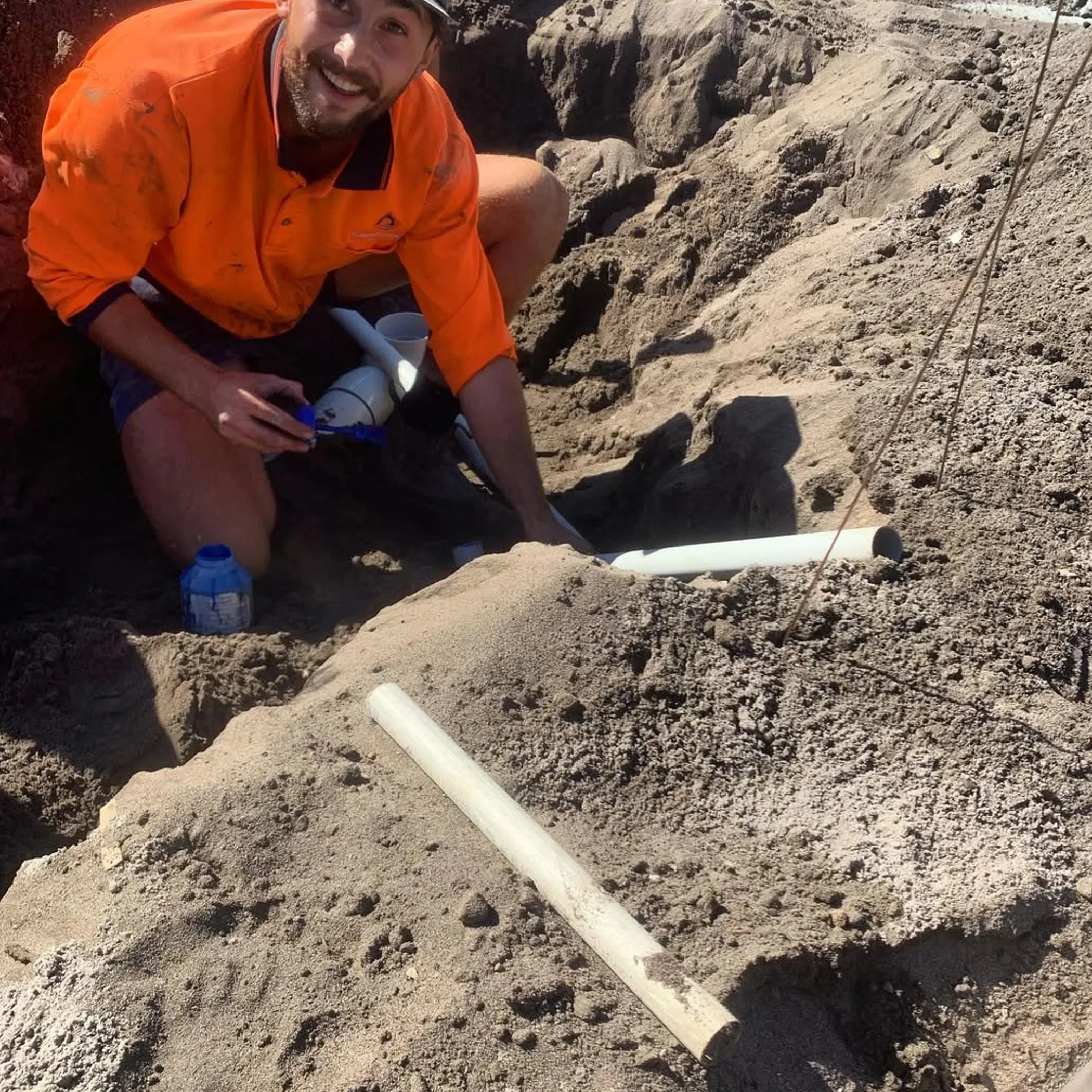 drain installation work in australia