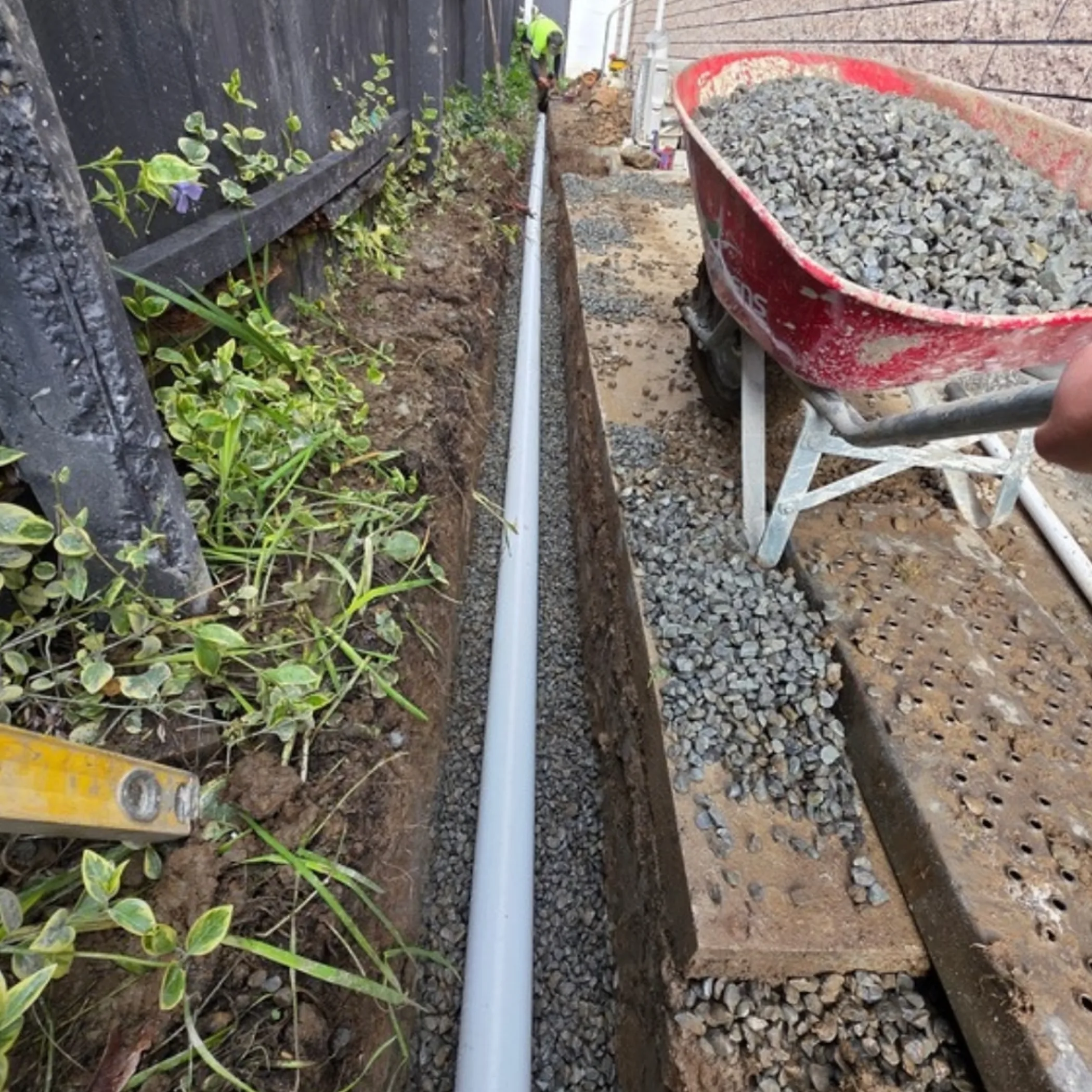 stormwater drainage maintenance work